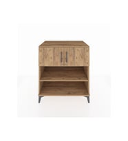 Kronos Şifonyer 3 Raflı 2 Kapaklı 88x59x96 Çam-Çam