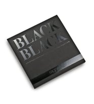 Fabriano Black Black Çok Amaçlı Pürüzsüz Yüzeyli Blok 300 gr. 20x20 cm. 20 yp. 