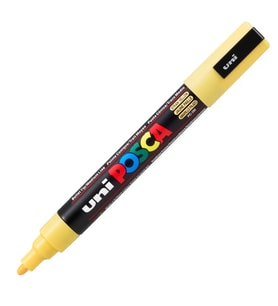 UNİ POSCA SU BAZLI POSTER MARKER 1.8-2.5 SAMAN SARI PC-5M