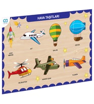 Caahs-3202 Ca Games Ahşap Hava Taşitlari Bul-Tak