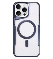 iPhone 16 Pro Kılıf Boyi Magsafe Silikon Kapak - Lacivert