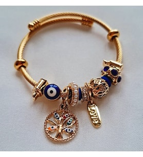 Yaşam Ağacı Charmlı Gümüş Pandora Model Şık Bileklik