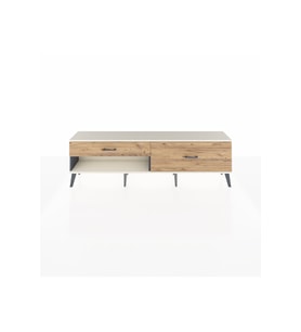 Arges TV Ünitesi 2 Çekmeceli  176x30x51 Antrasit-Aytaşı/Çam