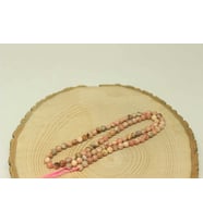 Rodokrozit Taşı YARIM Dizi 4,5mm (18cm uzunluğundadır)