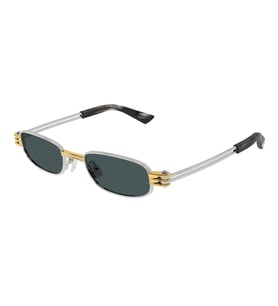Bottega Veneta BV1381S 003 50 Unisex Güneş Gözlüğü (Gri)