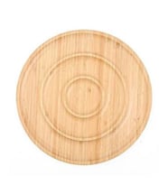 BAMBOO YUVARLAK SUNUMLUK 20*20*1.5CM