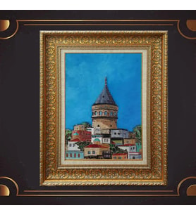 ÖZEL SERİ PASPARTULU TABLO A414