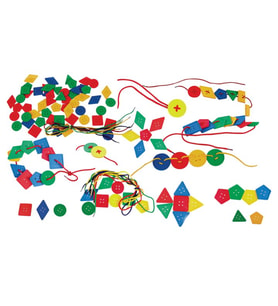 King Kids İpli Geometrik Düğmeler 96 Parça