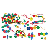 King Kids İpli Geometrik Düğmeler 96 Parça