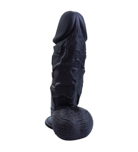 26cm Siyah Realistik Dildo No:155