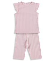 Civil Girls Kaprili 10-13 Yaş Pijama Takımı - Pembe