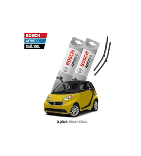 Smart Fortwo 2010 Model Bosch Aeroeco Muz Silecek Takımı