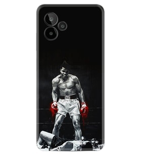General Mobile GM 24 Pro Kılıf Resimli Desenli Baskılı Silikon Muhammed Ali 1369