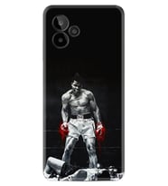General Mobile GM 24 Pro Kılıf Resimli Desenli Baskılı Silikon Muhammed Ali 1369