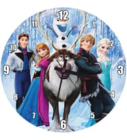 Cakatablo  Frozen Tüm Karakterler Duvar Saati