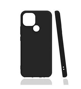 Coverzone General Mobile 21 ?le Uyumlu Z-Biye Tron Silikon K?l?f Tam Koruma Arka Kapak Siyah Renk