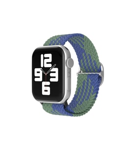 Apple Watch 38mm Kordon - Yeşil-lacivert