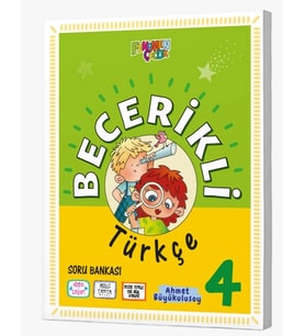Fenomen Yayınları 4. Sınıf Becerikli Türkçe Soru Bankası