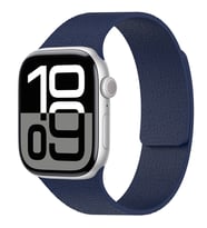 Apple Watch 10 42mm Uyumlu Zore KRD-136 Kabartma Desenli Silikon Kordon