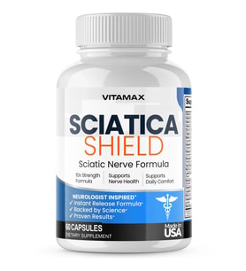 Sciatica Shield Nerve Formula 10x strength formula 60 Kapsül