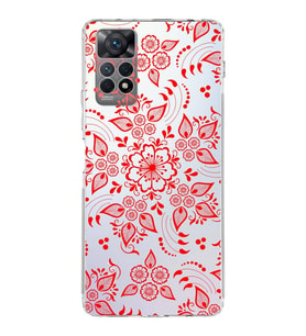 Xiaomi Redmi Note 11 Uyumlu Kapak Nostalji Desen Tasarımlı  Şeffaf Kılıf