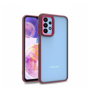 Lexroo Galaxy A23 Kılıf Flora Kılıf - Kırmızı