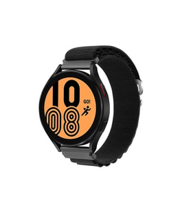 Mey İthalat® Watch 20Mm Kr410 Kumaş Kordon - Siyah