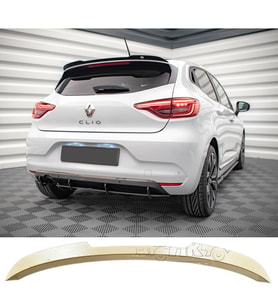 Renault Clio 5 Bagaj Üstü Spoiler Parlak Siyah Spoyler Plastik İthal