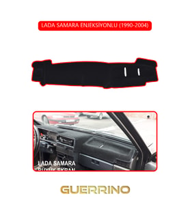 LADA SAMARA ENJEKSİYONLU 1990-2004TORPİDO KORUMA HALISI KIRMIZI KENAR