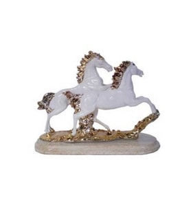 DEKORATİF ÜRÜNLER > Salon Takımları-FLY 2Lİ AT BİBLO>>25X32CM