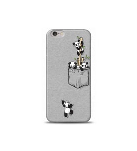 Iphone 6s Uyumlu Panda Tasarımlı Telefon Kılıfı Y-kdi015