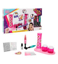 Pretty Pinky 2in1 Tırnak Tasarım Seti Çalkalayıcı Düzenekli, Simli, Stickerlı ve Renklendirilebilir