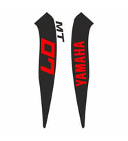 YAMAHA MT07 2014-2017 UYUMLU KIRMIZI DEPO STİCKER SET