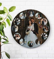 Kişiye Özel 13 Fotoğraflı Duvar Saati
