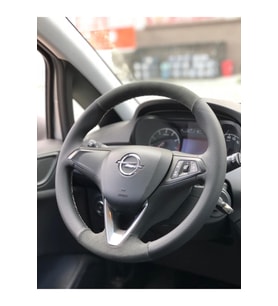Orjinal Alcantara Ve Nokta Desen Oto Direksiyon Kılıfı