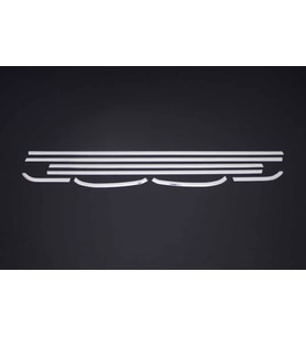 OPEL ASTRA J HB UYUMLU CAM ALT ÇITASI 8 PARÇA 2010-2015 PASLANMAZ KROM