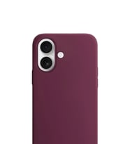 Apple iPhone 17 Liquid Lansman Silikon Kılıf Bordo