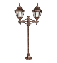 AVONNI BSU-68206-2BKR Kahverengi Boyalı Dış Mekan Aydınlatma E27 ABS Polikarbon Cam 65x23cm