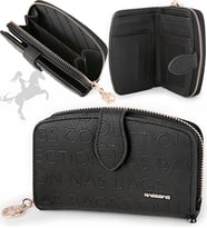 NAS ÇANTA Yeni Sezon Nas Bag 's Kadın Cüzdan Siyah Gofraj bty005cz