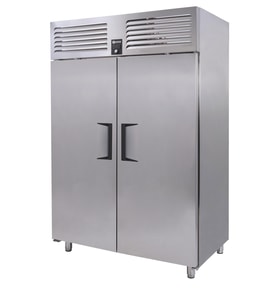 Iceinox Dik Tip Snack Buzdolabı 2 Kapılı (Gri)