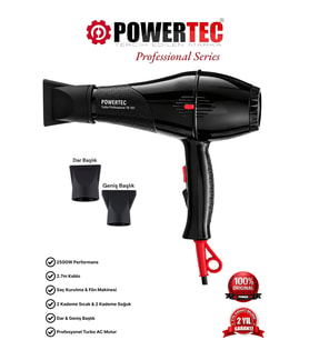 POWERTEC TR-701 Profesyonel Fön Makinesi Performance 2500