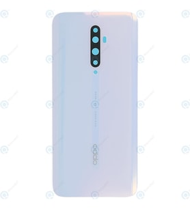 Oppo Reno 2 Z Arka Pİl Kapağı, Lens Hariç (Beyaz)