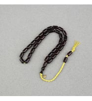 Omari Sıkma Kehribar Kapsül Kesim Oturtma İmameli Sistemli 6x11mm Tesbih