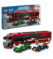 LEGO City RB20 ve AMR24 F1 Arabalı F1 Kamyonu 60445