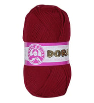 Dora El Örgü İpi Koyu Kırmızı 034