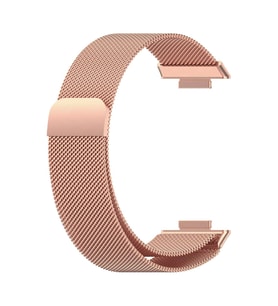 Microsonic Huawei Watch Fit 2 Milanese Loop Kordon Rose Gold