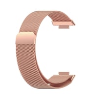 Microsonic Huawei Watch Fit 2 Milanese Loop Kordon Rose Gold