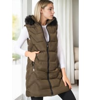 Z9761 DEWBERRY BAYAN YELEK-HAKİ