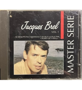 CD Jacques Brel Master Serie Vol.1 CD