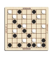 Ahşap Reverse Zeka Ve Strateji Oyunu, Reversi